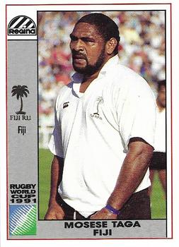 1991 Regina Rugby World Cup #148 Mosese Taga Front